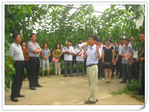 2012.7.23山西省运城市万荣县考察团来天汇园参观指导 2012.7.23山西省运城市万荣县考察团来天汇园参观指导